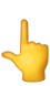 Finger pointing menu